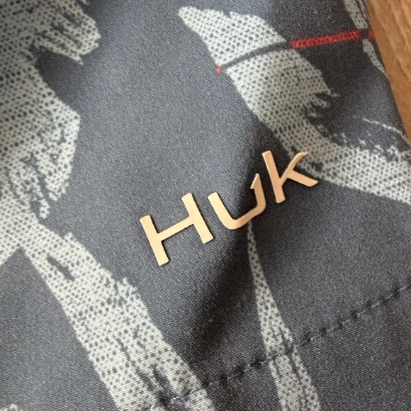 Huk Tropical Blue and Red Swim Shorts Large Hawaii Style - Picture 3 of 11